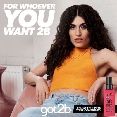 got2b gotCURLZ Define & Protect Curly hair Spray 150ml