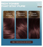 Clairol Nice'n Easy Crème Pure Brunettes Permanent Hair Dye - 5BB Medium Blush Brown