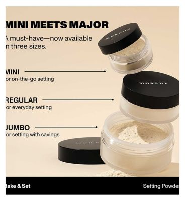 Morphe Jumbo Bake & Set Soft Focus Setting Powder