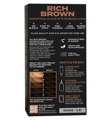 Bleach London Rich Brown Permanent Kit