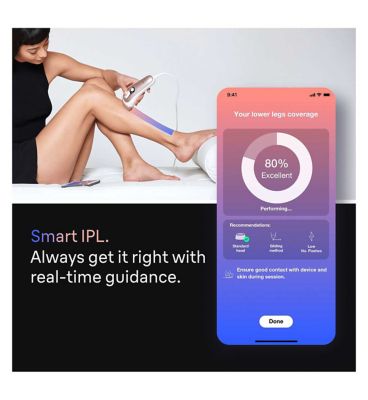 Braun Smart IPL Skin i·expert, At Home Hair Removal, Pouch, Venus Razor, 2 Heads, PL7147