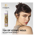 L'Oreal Paris Elnett hairspray, shine for dull hair - strong hold 200ml