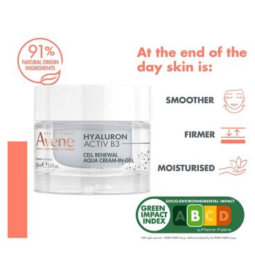 Avène Hyaluron Activ B3 Aqua Cream-in-gel for Ageing Skin 50ml