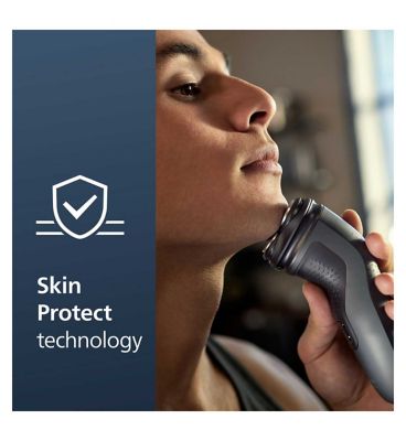 Philips Wet & Dry Electric Shaver Series 1000 with 4D Flex Heads – S1142/00