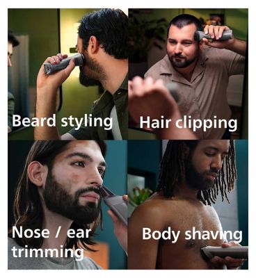 Philips Series 5000, 11-in-1 Multi Grooming Trimmer for Face, Head, and Body, MG5930/15