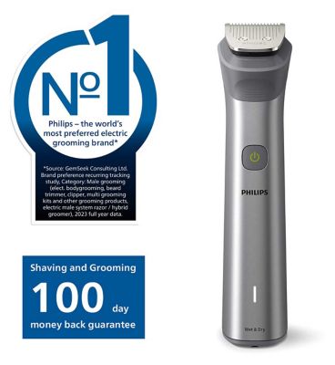 Philips Series 5000 12-in-1 Multi Groom, Beard Trimmer and Hair Clipper, MG5940/15