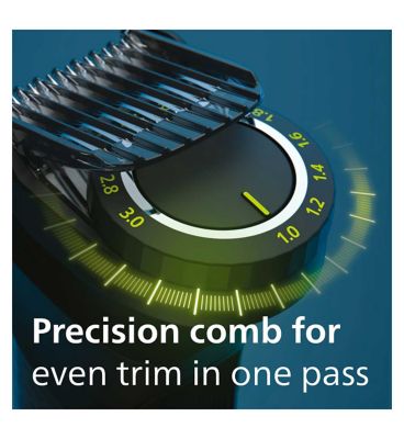 Philips Series 7000, 14-in-1 Multi Grooming Trimmer for Face, Head, and Body MG7940/75