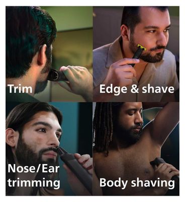 Philips Series 9000, 20-in-1 Ultimate Multi Groom, Beard Trimmer and Hair Clipper, with OneBlade, MG9555/15