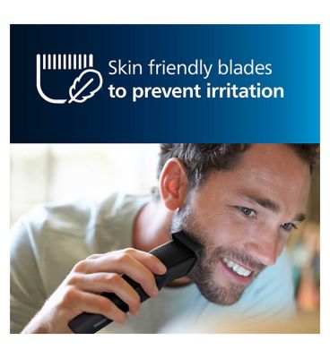 Philips Series 3000, Fast and Precise Beard Trimmer, with Self-sharpening Stell Blades, and Lift and Trim technology - BT3233/15