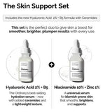 The Ordinary The Skin Support Set