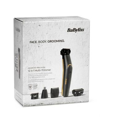 BaByliss Graphite Precision 12-in-1 Multi-Trimmer