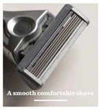 Bulldog Skincare Original Glass Razor + 1 Blade Refill
