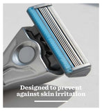 Bulldog Skincare Sensitive Glass Razor + 1 Blade Refill