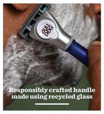 Bulldog Skincare Sensitive Glass Razor + 1 Blade Refill