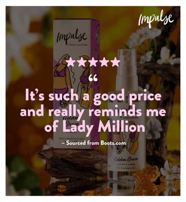 Impulse Golden Grace Body Mist 100ml