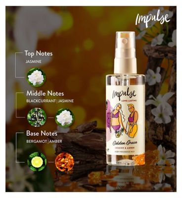 Impulse Golden Grace Body Mist 100ml