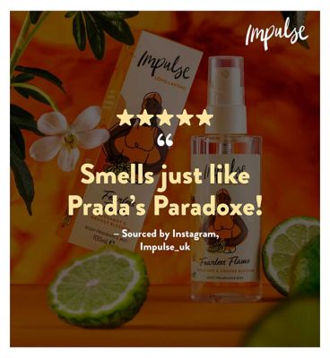 Impulse Fearless Flame Body Mist 100ml