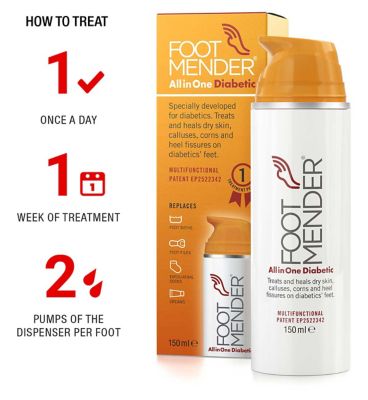 Footmender All in One Diabetic Cream - 150ml