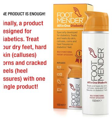 Footmender All in One Diabetic Cream - 150ml