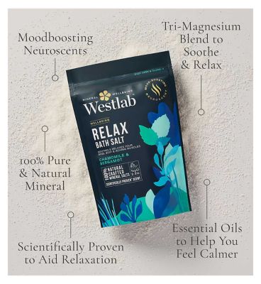 Westlab Wellbeing Relax Bath Salt 1Kg