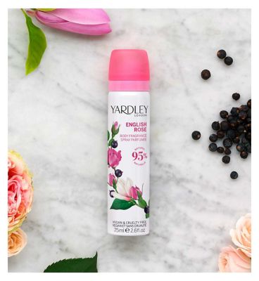 Yardley London Rose body spray 75ml
