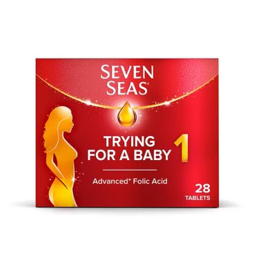 Seven Seas Trying for a Baby, Prenatal Vitamins with Advanced* Folic Acid - 28 Tablets