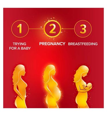 Seven Seas Pregnancy Vitamins with Omega-3 DHA and Advanced* Folic Acid - Duo Pack - 28 Capsules + 28 Tablets