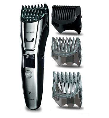 Panasonic Wet & Dry Electric Beard, Hair & Body Trimmer, 3 Attachments, 39 Cutting Lengths, ER-GB80, Sharpest Japanese Blades