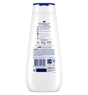 Dove Advanced Care Body Wash Deeply Nourishing Skin Natural Nourishers 400ml