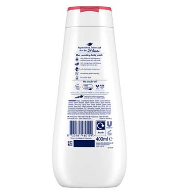 Dove Advanced Care Body Wash Reviving Pomegranate & Hibiscus 400ml