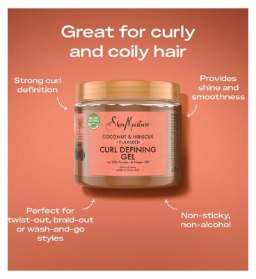 SheaMoisture Coconut & Hibiscus Curl Defining Gel 431ml