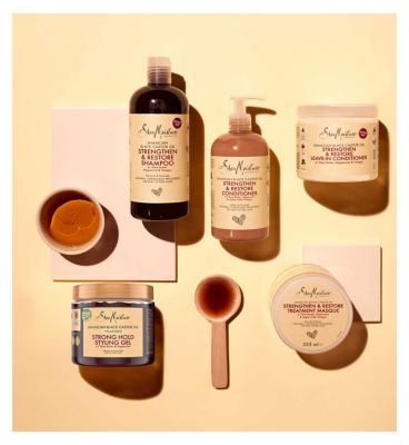SheaMoisture Jamaican Black Castor Oil & Flaxseed Strong Hold Styling Gel 431ml