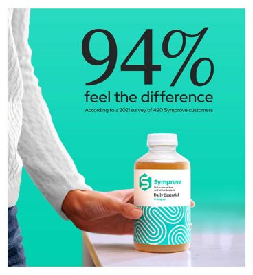 Symprove Water-Based Gut Supplement With Live and Active Bacteria, Original Flavour 4x500ml