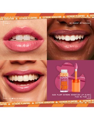 NYX Professional Makeup Duck Plump Lip Clear Plumping Gloss