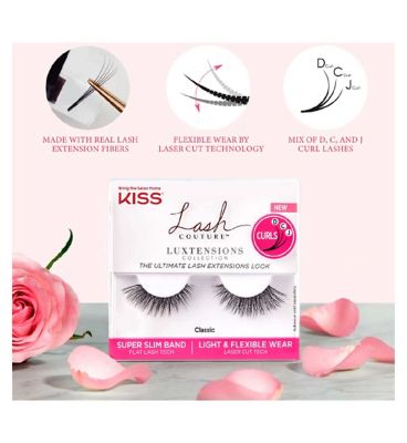 Kiss 3D DIY Extensions Lash Mapping Kit 41 Cluster Lashes