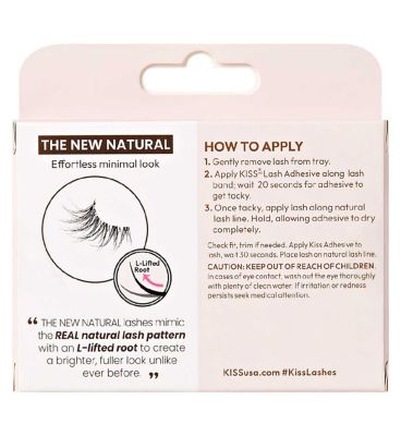 Kiss The New Natural  Single Lashes 02