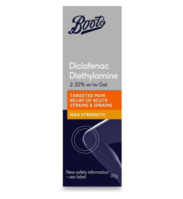 Boots Dilclofenac Diethylamine 2.32% w/w Gel 30g