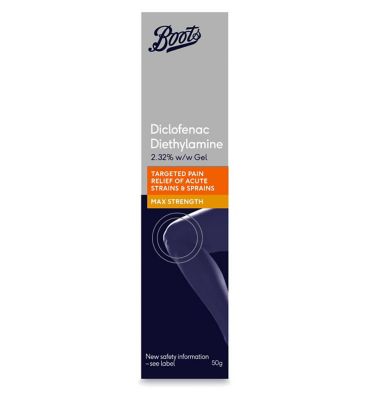 Boots Diclofenac Diethylamine 2.32% w/w Gel 50g