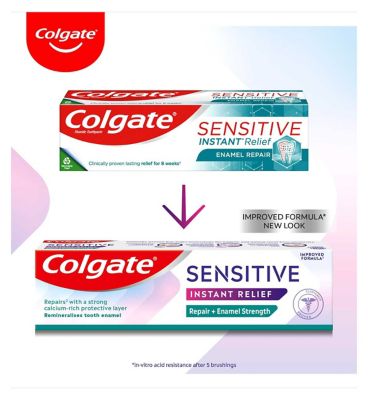 Colgate Sensitive Instant Relief Repair + Enamel Strength Toothpaste 20ml