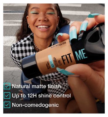 Maybelline New York Fit Me Matte + Poreless Foundation 30ml