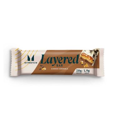 Myprotein Layered Protein Bar, Cookie Crumble, 60g