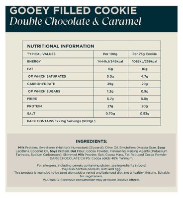 Myprotein Protein Filled Cookie Choc - 75g