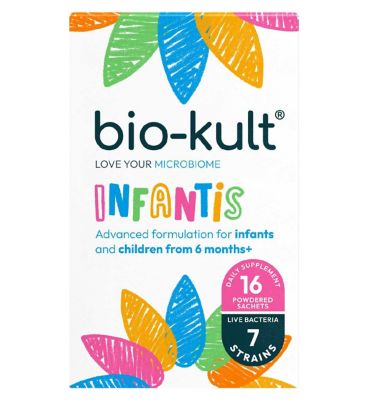 Bio-Kult Infantis Gut Supplement For Children & Infants From Birth, With Vitamin C - 16x1g Sachets