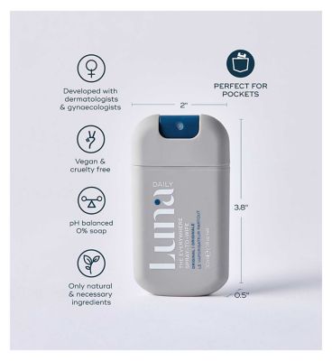 Luna Daily The Everywhere Spray-to-Wipe Original 30ml