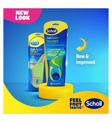 Scholl Activ Trainer Insoles Large