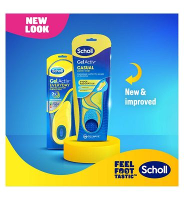 Scholl Gel Activ Casual Insoles Large