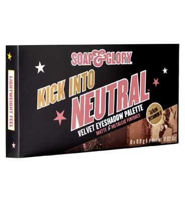 Soap & Glory Kick Into Neutral Velvet Eyeshadow Palette