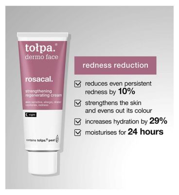 Tolpa Dermo Face Rosacal Strengthening Regenerating Cream (Night) 40ml