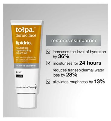 Tolpa Dermo Face Lipidrio Nourishing Regenerating Cream-Oil (Night) 40ml