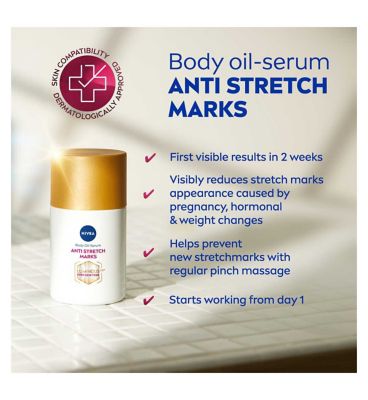 NIVEA Luminous 630 Anti Stretch Marks Body Oil-Serum 100ml